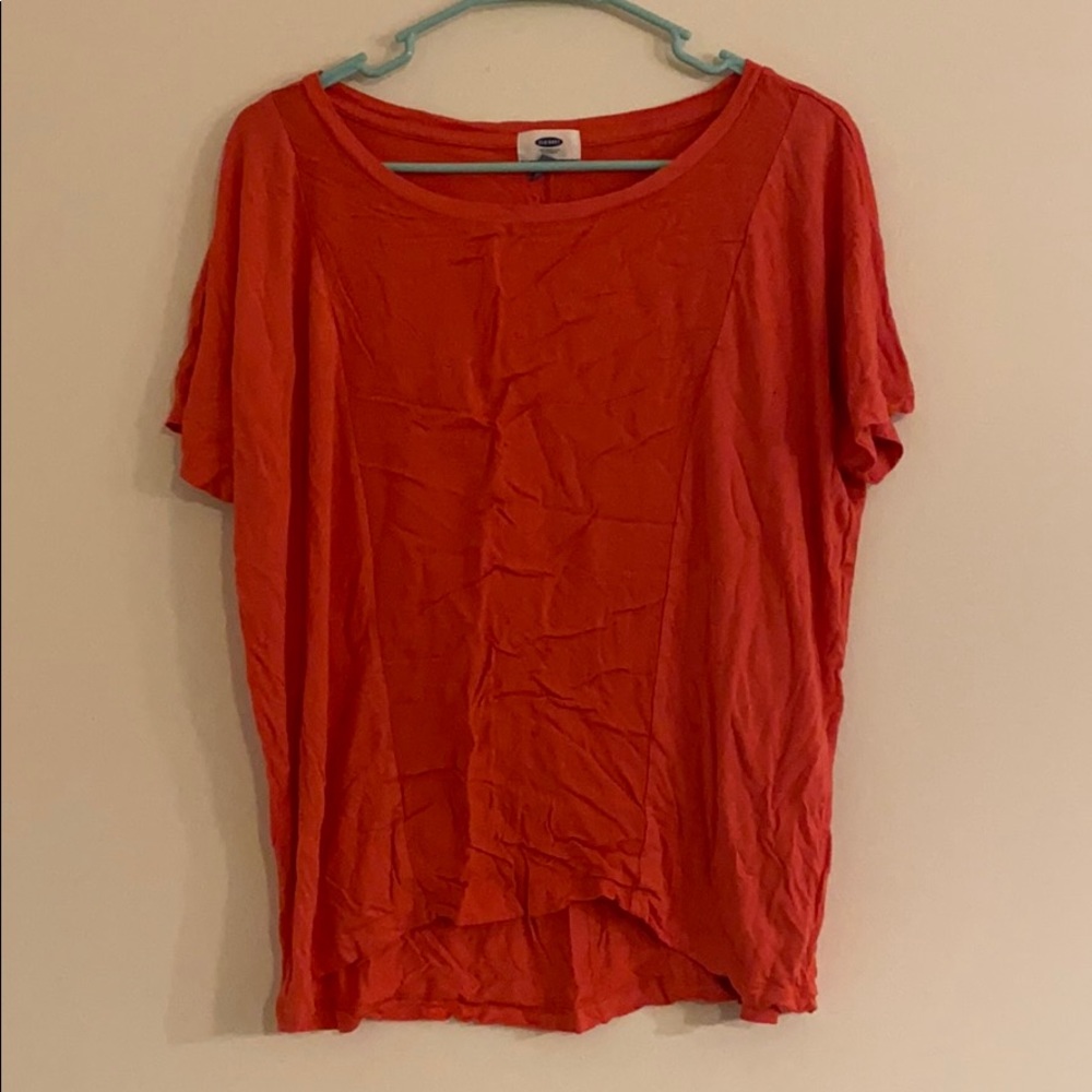 Orange Old Navy Tee
